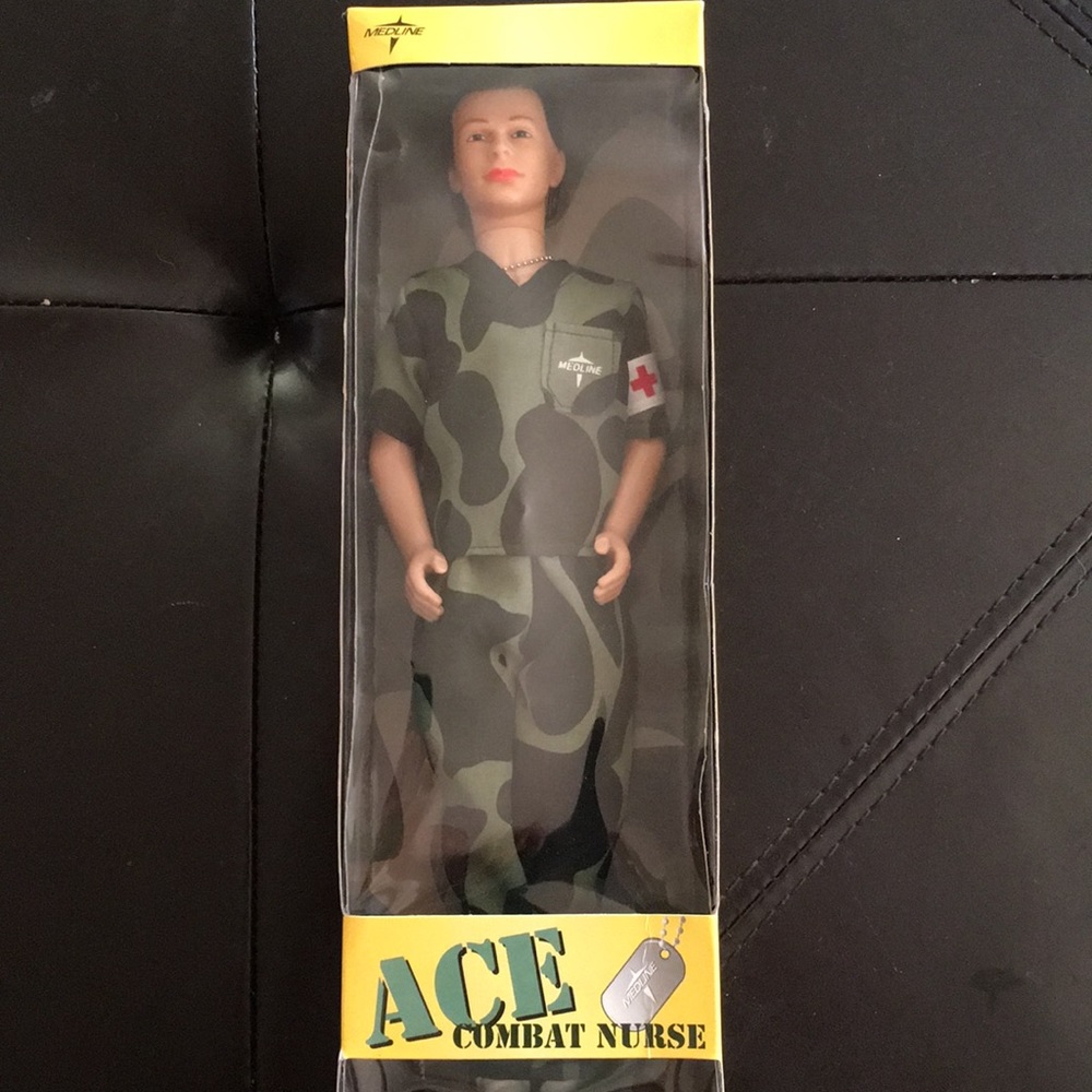 Medline doll “Ace” Combat Nurse